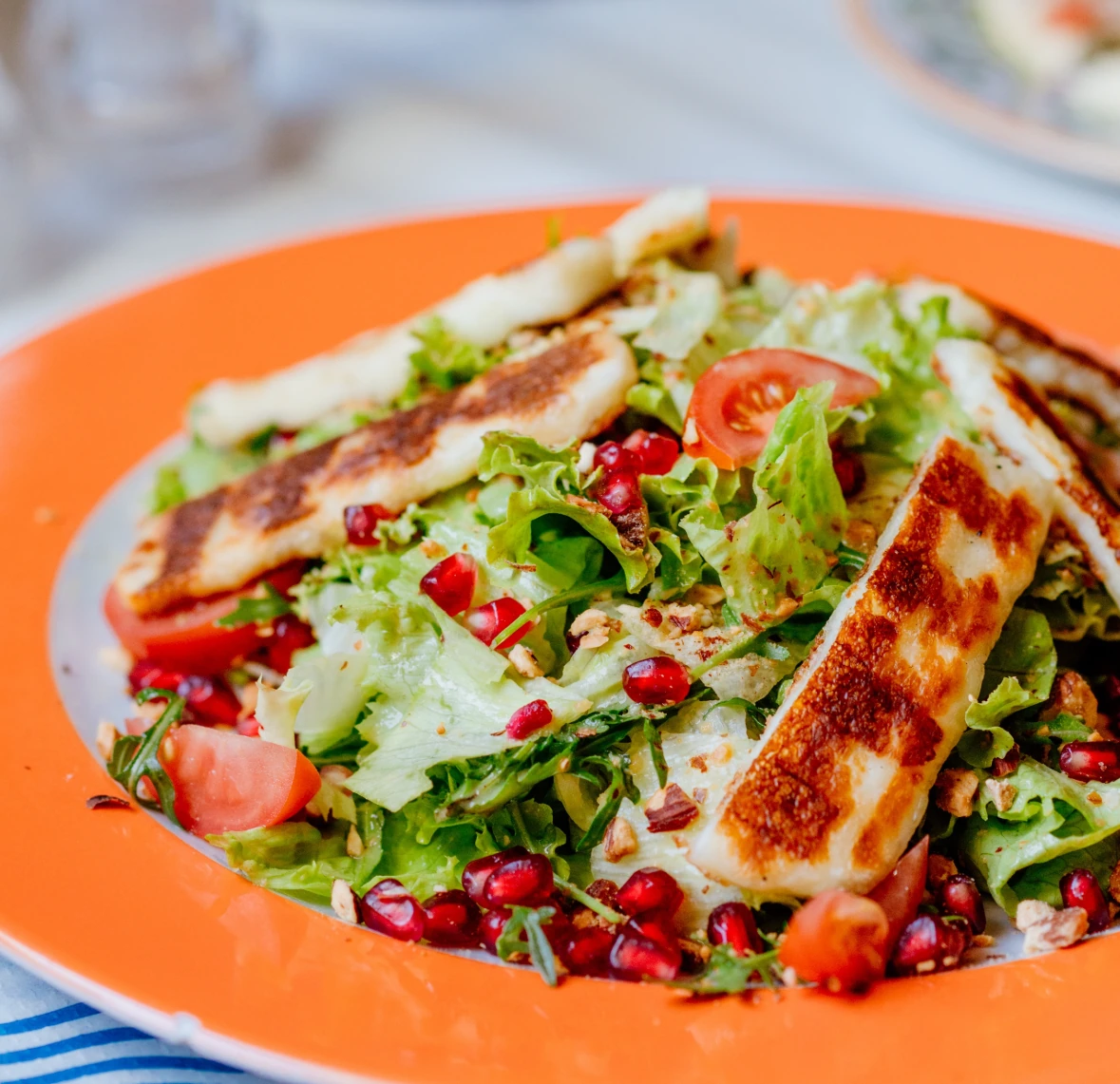 Salata sa halumijem — Piatakia