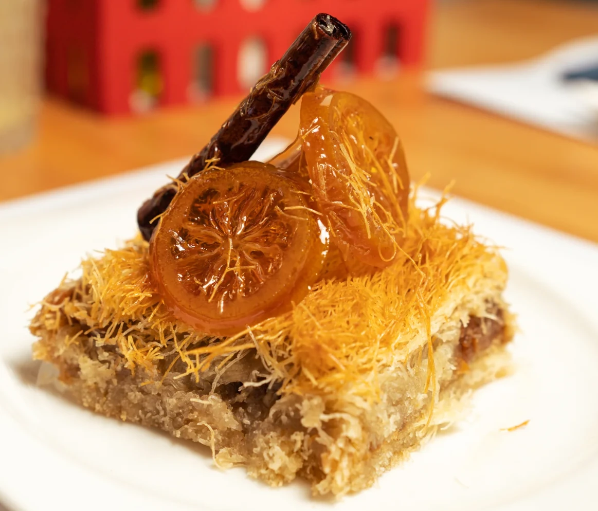 Kadaif sa citrusima — Piatakia
